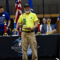 MSO 2025 Coach with trophy